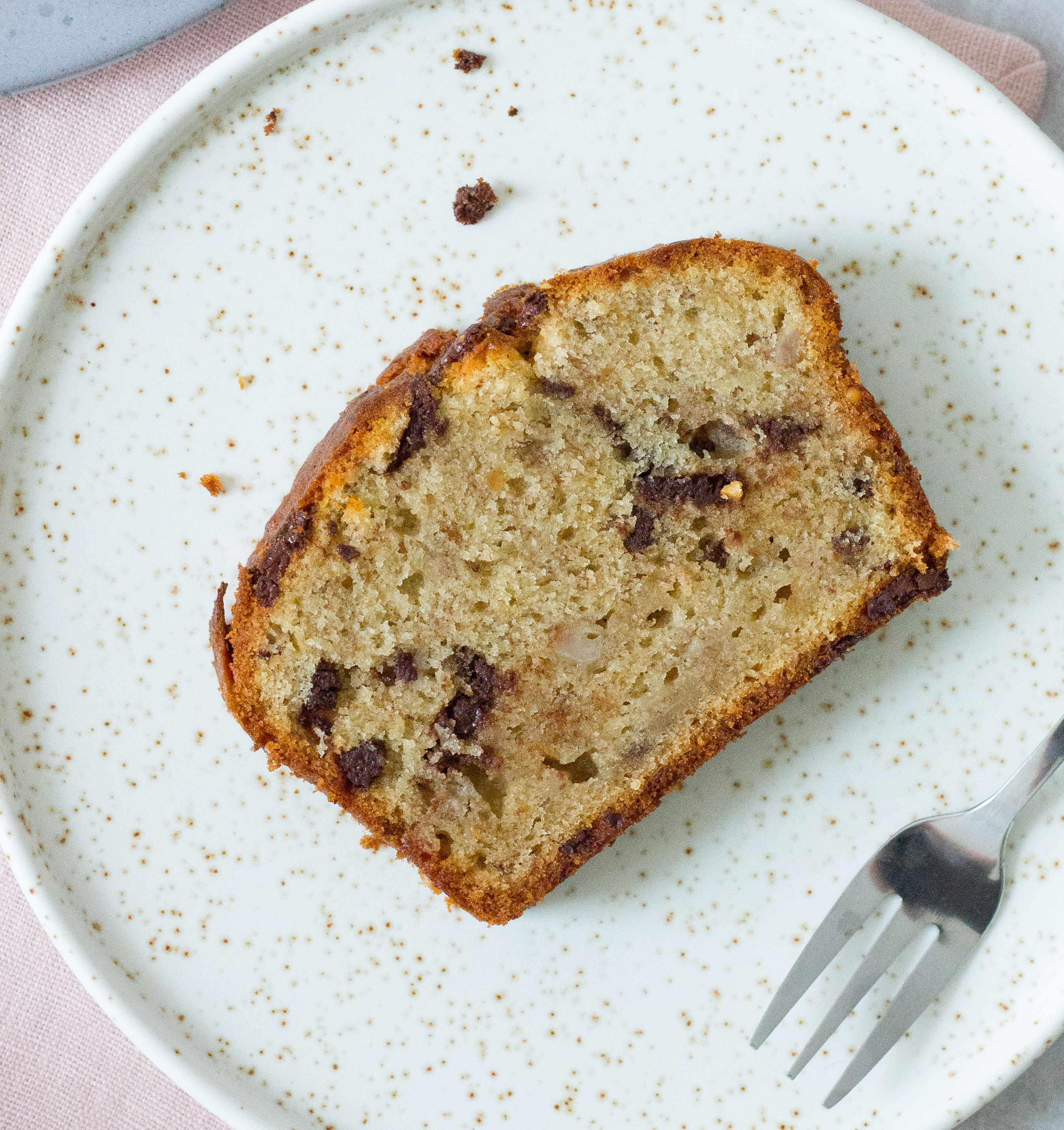 bananbrød med peanutbutter