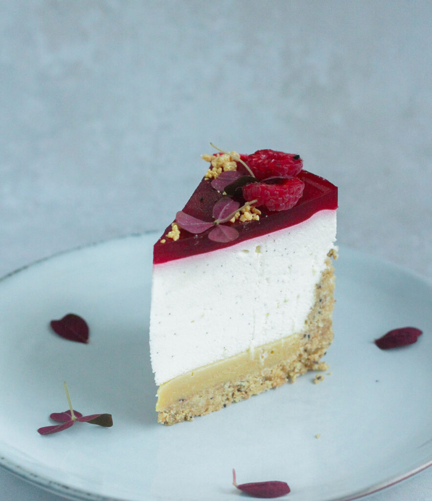 cheesecake med lakrids