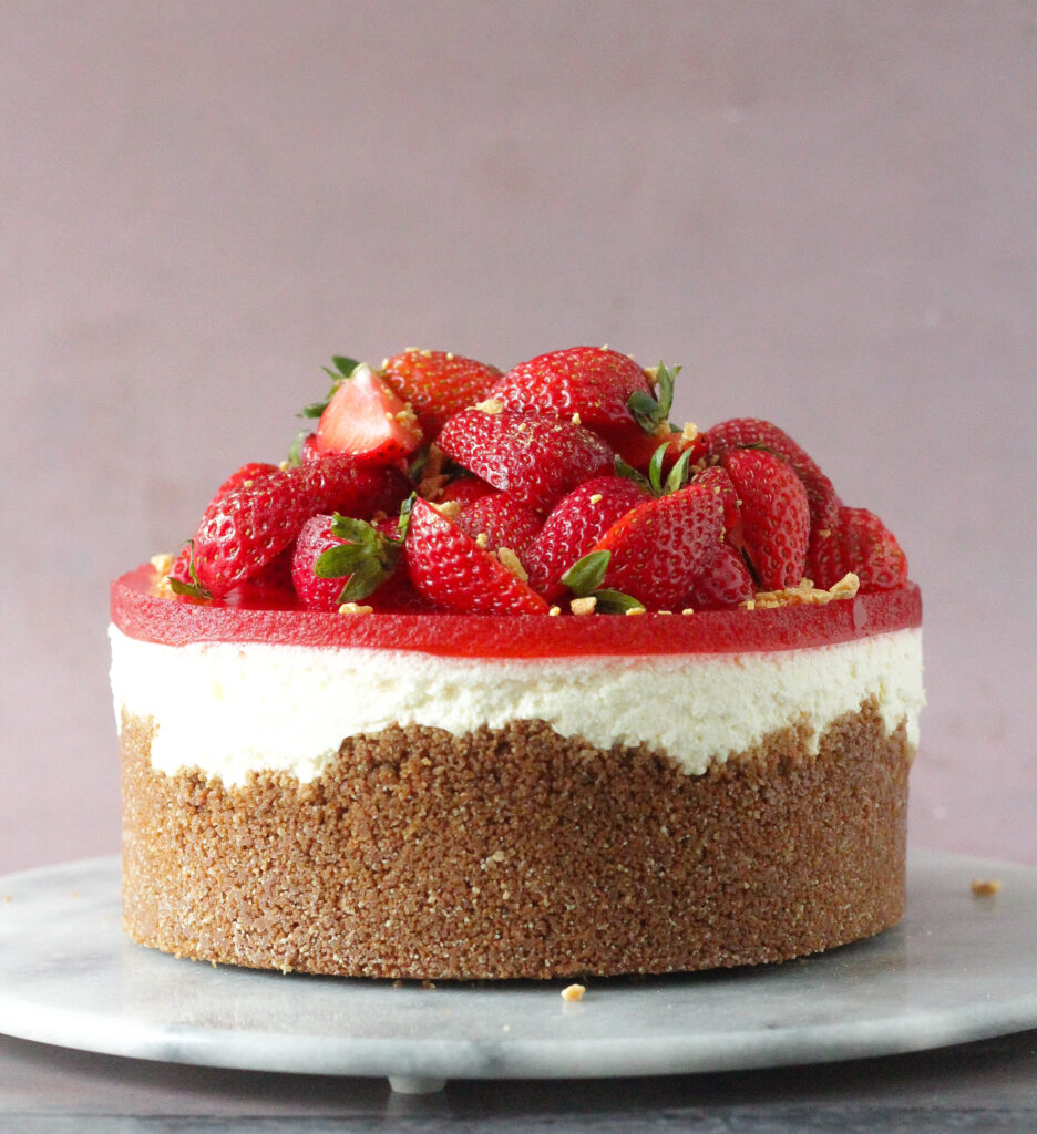 jordbær cheesecake
