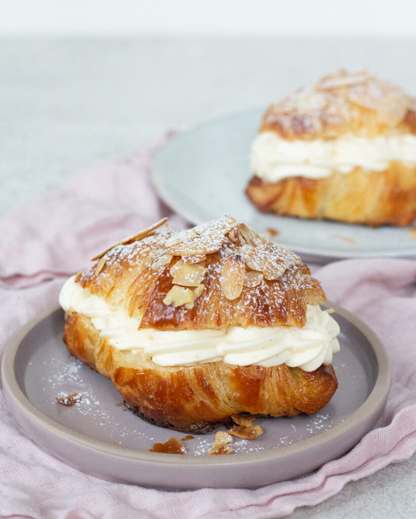 Croissant Semlor - Fastelavnsbolle Croissant - Pilens Køkken