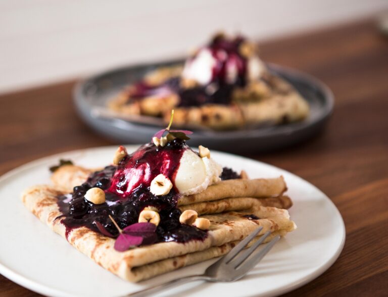 Pandekager med nutella