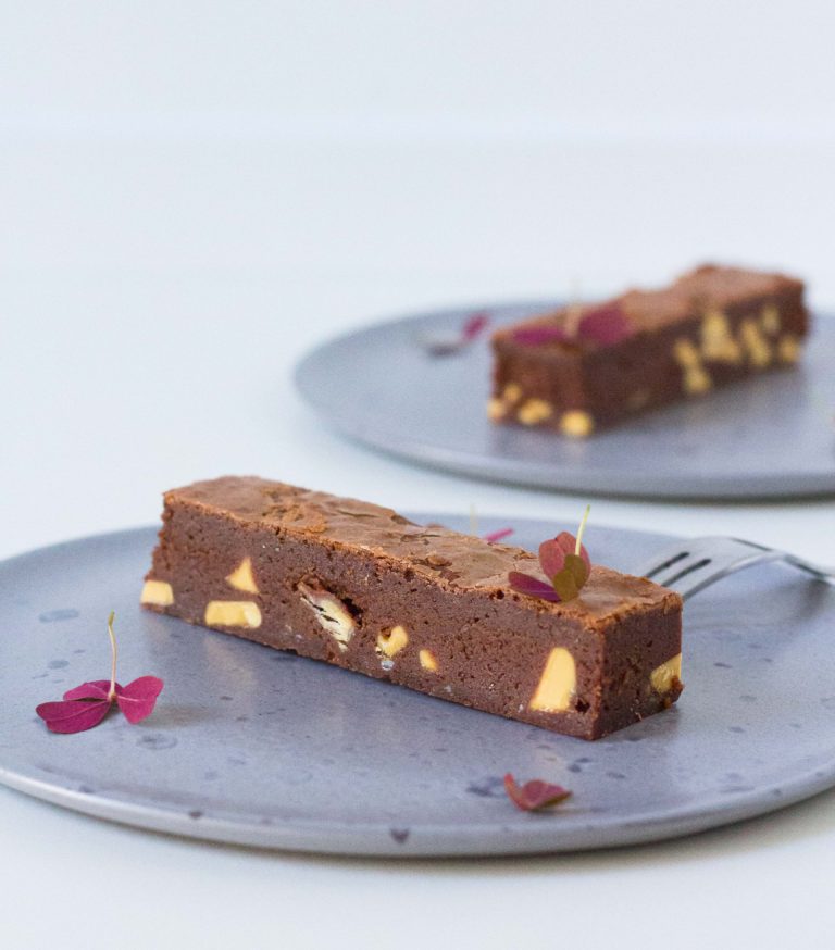 double chocolate brownie