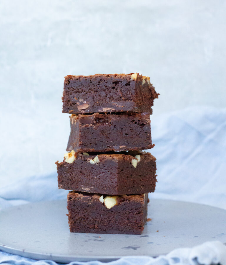 nougat brownie