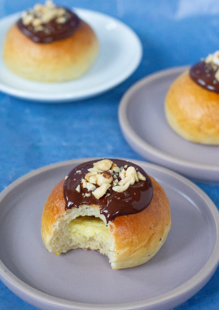 fastelavnsboller med vaniljecreme